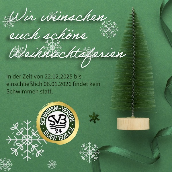 Weihnachtsferien 2025