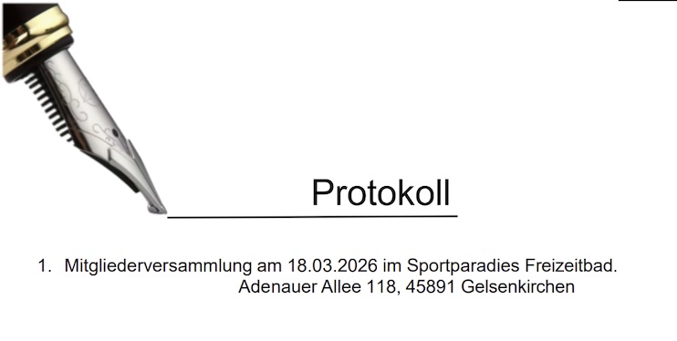 Protokoll zur Mitgliederversammlung