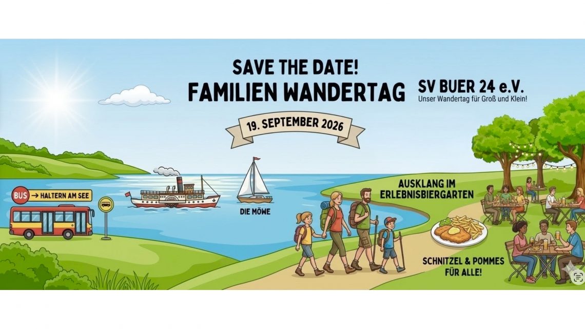 Save the Date, Familienwandertag